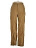 Barry Bricken Gold Wool Pants Size 10 - photo 1