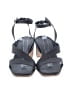 M. Gemi Black Sandals Size EU 38 - photo 2