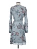 Just Fab 100% Polyester Print Blue Casual Dress Size S - photo 2