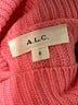 A.L.C. Pink Wool Pullover Sweater Size S - photo 7