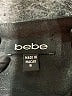 Bebe Solid Black Faux Leather Skirt Size 6 - photo 4