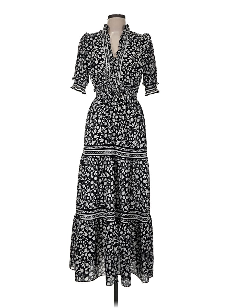 Pre-owned Max Studio Casual Dress In Black