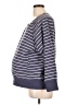Isabel Maternity Stripes Blue Pullover Sweater Size Lg Maternity - photo 5