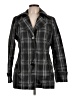Dalia Collection Plaid Gray Coat Size L - photo 1