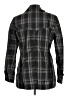Dalia Collection Plaid Gray Coat Size L - photo 2