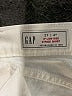 Gap 100% Cotton White Denim Shorts Size 4R - photo 3
