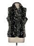 Laura Ashley 100% Polyester Black Sleeveless Blouse Size M - photo 1