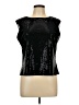 Casual Corner Black Sleeveless Blouse Size L - photo 1