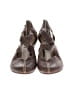 Fidji 100% Leather Brown Heels Size EU 38 - photo 2