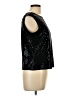 Casual Corner Black Sleeveless Blouse Size L - photo 4