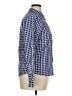 UNTUCKit 100% Cotton Checkered-gingham Blue Long Sleeve Button-Down Shirt Size 16 - photo 4