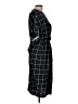 eShakti 100% Polyester Argyle Black Casual Dress Size 10 - photo 4