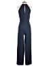 Julia Jordan Solid Blue Jumpsuit Size 6 - photo 2