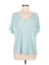 Allison Joy Teal Short Sleeve T-Shirt Size M - photo 1