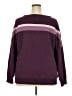 Torrid Chevron-herringbone Purple Pullover Sweater Size 3X (3) - photo 2