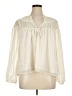 Old Navy Ivory Long Sleeve Blouse Size XL - photo 1