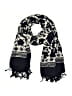Isa 100% Rayon Black Scarf One size - photo 1