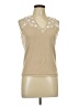 Valerie Stevens Tan Sleeveless Top Size L (estimated) - photo 1
