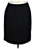 Kasper 100% Polyester Solid Black Formal Skirt Size 10 - photo 1