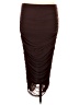 Akira 100% Polyester Brown Formal Skirt Size L - photo 1
