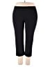Intro Solid Black Active Pants Size 2X - photo 1