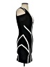 Bebe Stripes Black Cocktail Dress Size S - photo 4