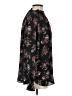 Ann Taylor Floral Black Long Sleeve Blouse Size S - photo 4