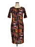 Lularoe Graphic Brown Casual Dress Size XL - photo 1