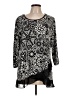 Allison Daley Black 3/4 Sleeve Top Size L - photo 1
