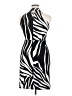DressBarn Graphic Black Cocktail Dress Size 14 - photo 2