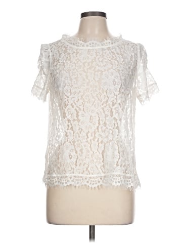 Allegra K Short Sleeve Blouse (view 1)
