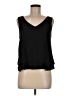 Bar III 100% Polyester Black Sleeveless Blouse Size M - photo 1