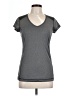 lucy 100% Polyester Gray Active T-Shirt Size L - photo 1