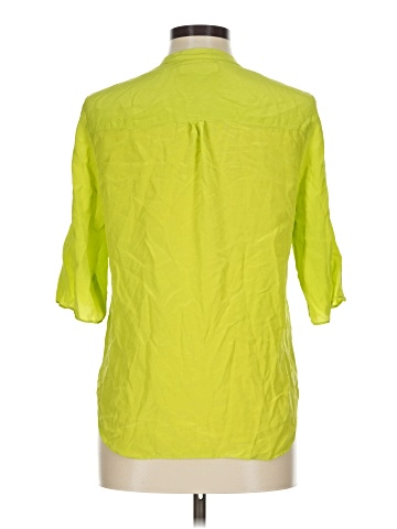 Amanda Uprichard 3/4 Sleeve Silk Top (view 2)