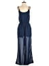 Dizzire 100% Polyester Solid Blue Jumpsuit Size M - photo 1