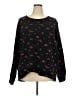 Torrid Floral Black Pullover Sweater Size 4X Plus (4) - photo 1