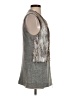Lauren Vidal Gray Vest Size S - photo 4