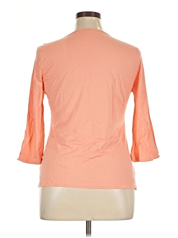 Garnet Hill 3/4 Sleeve Top (view 2)