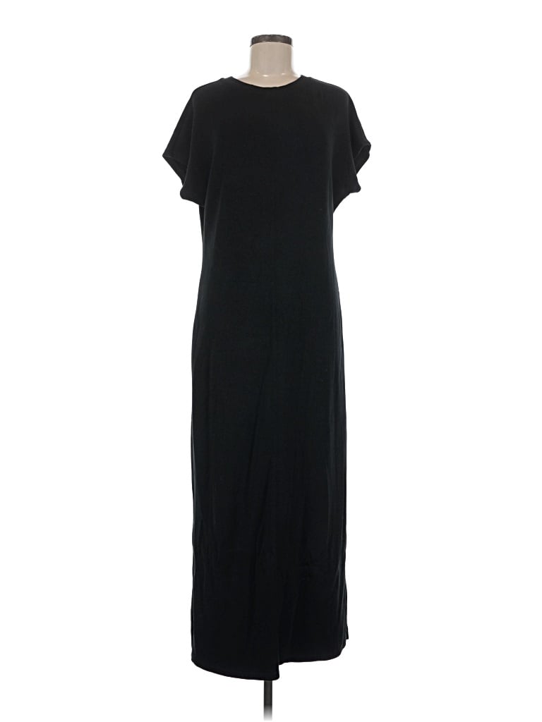 Pre-owned Lou & Grey Casual Dress In Black