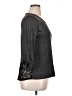 One World Gray 3/4 Sleeve Top Size XL - photo 4