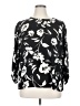 DKNY 100% Polyester Black 3/4 Sleeve Blouse Size XL - photo 1