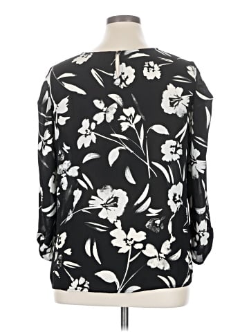 DKNY 3/4 Sleeve Blouse (view 2)