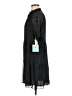 CeCe 100% Polyester Polka Dots Black Casual Dress Size M - photo 5