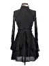 Nicholas Polka Dots Black Cocktail Dress Size 4 - photo 1