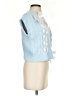 Francesca's Blue Short Sleeve Top Size XS - photo 4