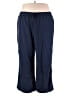 Briggs Solid Blue Casual Pants Size 3X - photo 1