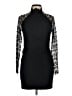Wink 100% Polyamide Black Cocktail Dress Size M - photo 1