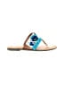 RUBY YAYA 100% Leather Blue Flip Flops Size EU 40 - photo 1