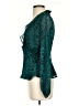 Aqua 100% Polyester Teal 3/4 Sleeve Blouse Size XS - photo 5