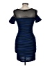 Beware! Stripes Blue Cocktail Dress Size M (estimated) - photo 2